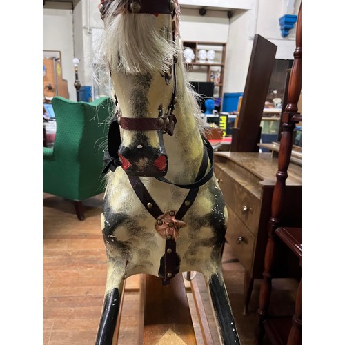 229 - Victorian rocking horse.
117cm x 130