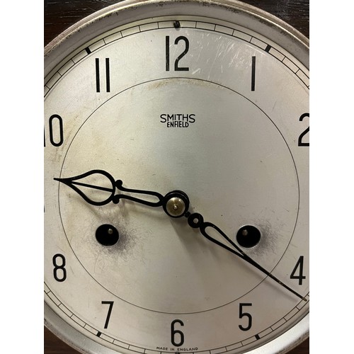 232 - Vintage Smiths Enfield mantle clock. Needs attention.