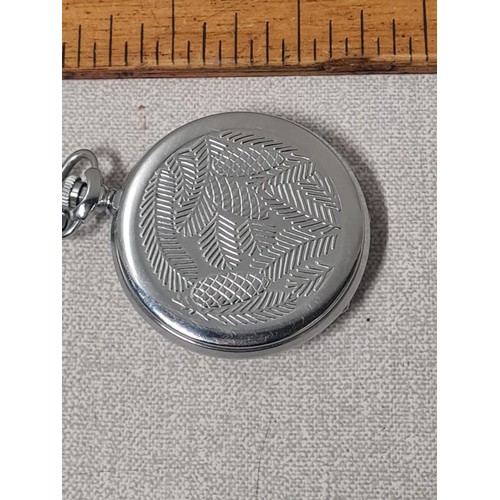 398 - sekonda wind up pocket watch