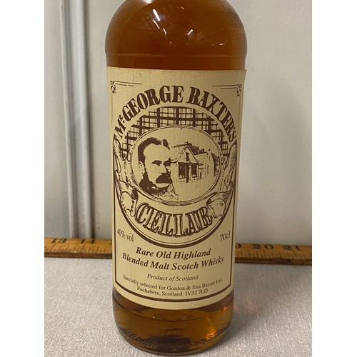 55 - Mr George Baxter Cellar Blended Malt Scotch Whisky 70cl.