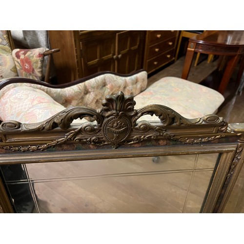 44 - large ornate carved mirror
90cm x 55cm