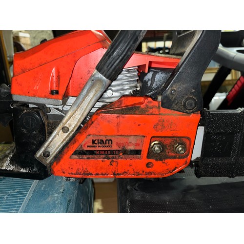 384 - Kiam petrol chainsaw