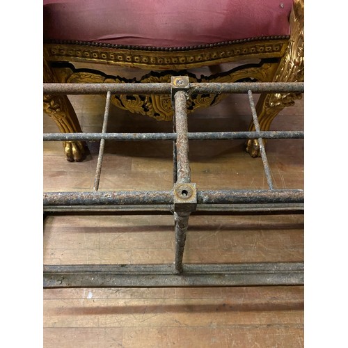 25 - Antique Victorian cast iron stick stand.
100cm x 63cm