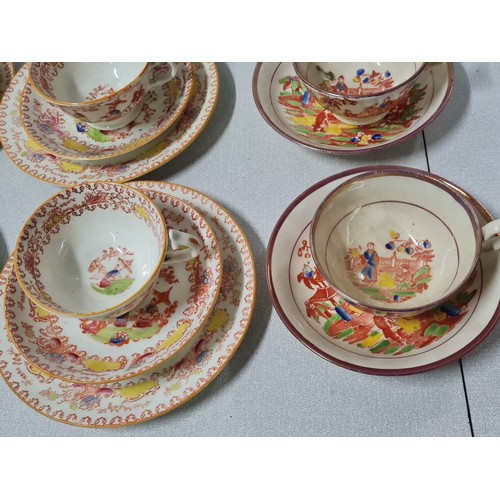 596 - 3 vintage part tea sets.