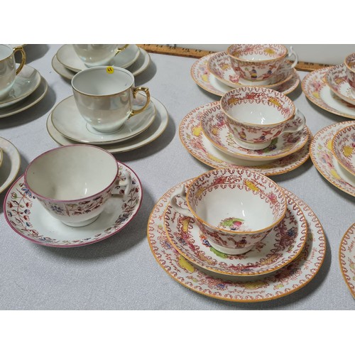 596 - 3 vintage part tea sets.