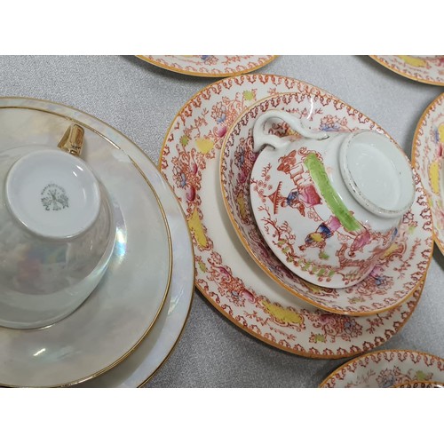 596 - 3 vintage part tea sets.