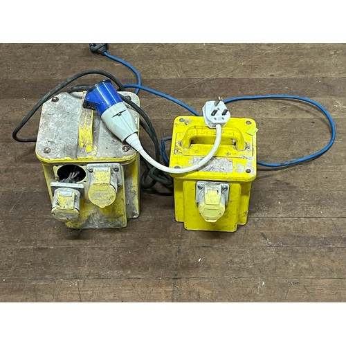 602 - 2 x 110v  transformers.