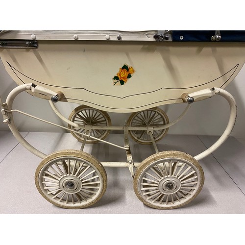 5 - Vintage Churchill dolls pram.