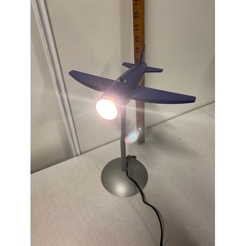 28 - Aeroplane desk lamp.
36cm h