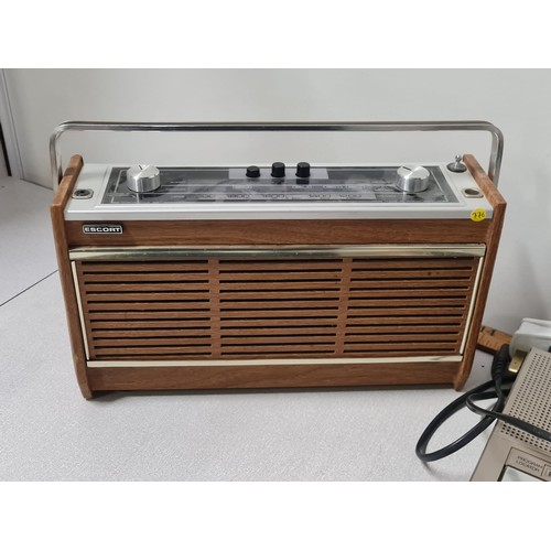 66 - Computer Compatible Triumph cassette player, Escort radio and Murphy Multiband Radio.