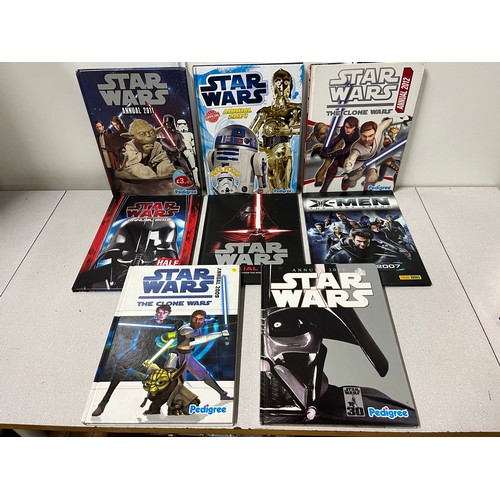 306 - collection of starwars annuals