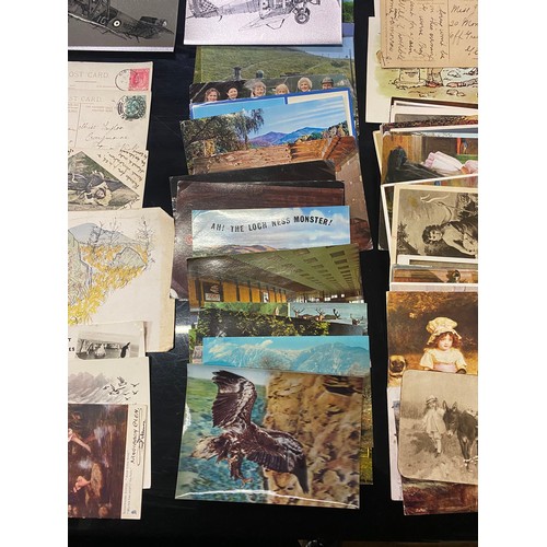 55A - Large collection of vintage post cards.