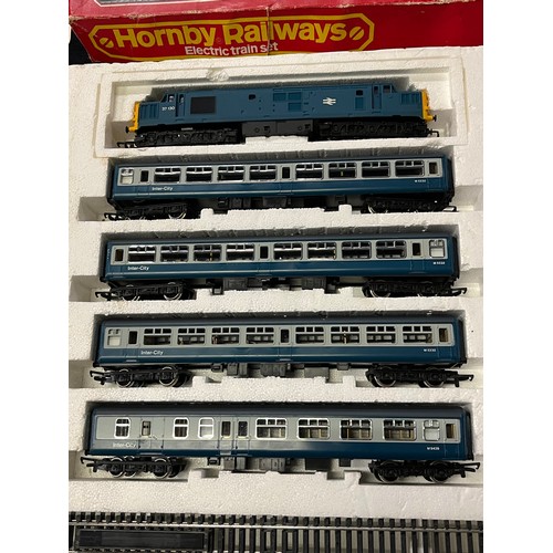 59 - Hornby Railway electric train set - Inter City set