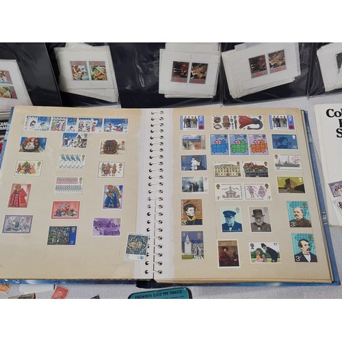 191A - Collection of collectors stamps  mint from Mid Century and early Stanley Gibbons Philately equipment... 