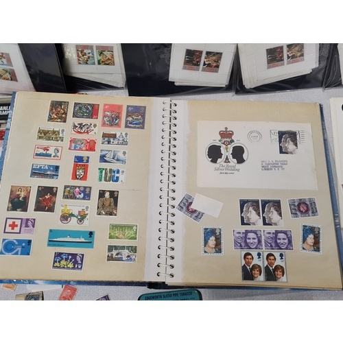 191A - Collection of collectors stamps  mint from Mid Century and early Stanley Gibbons Philately equipment... 