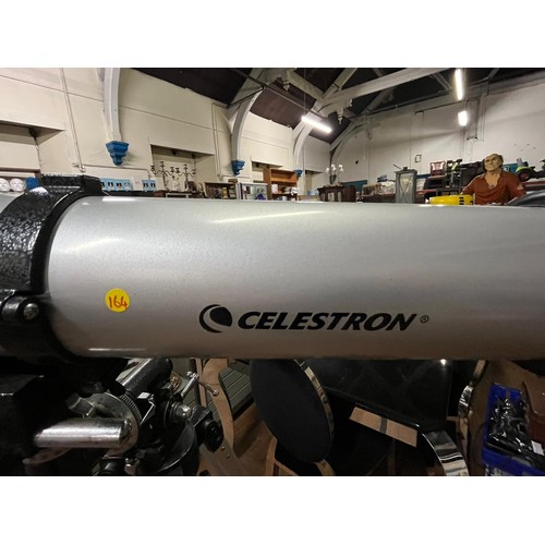 223 - Celecstron Powerseeker 80EQ telescope and tripod.