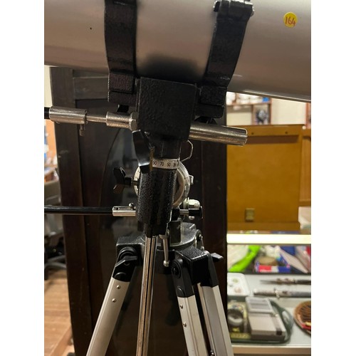 223 - Celecstron Powerseeker 80EQ telescope and tripod.