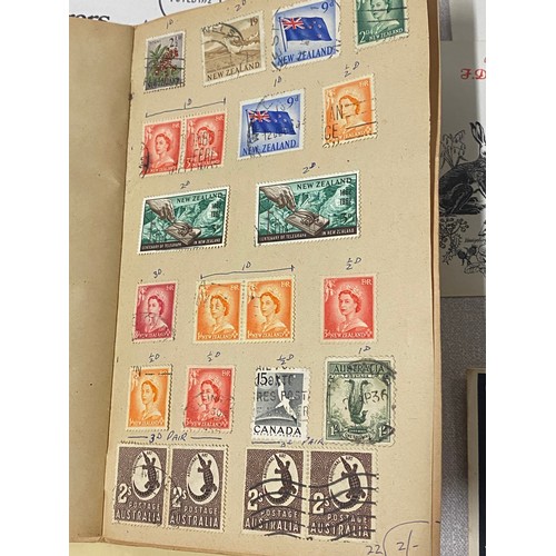 229 - Large collection of first day covers and stamp book.
(4)