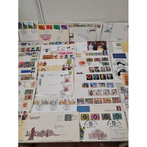 229 - Large collection of first day covers and stamp book.
(4)