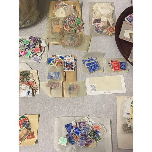 287 - Large collection of world stamps to include USA, UK and Commonwealth etc.