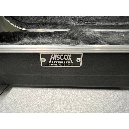 6 - Hiscox Liteflite guitar hard case.