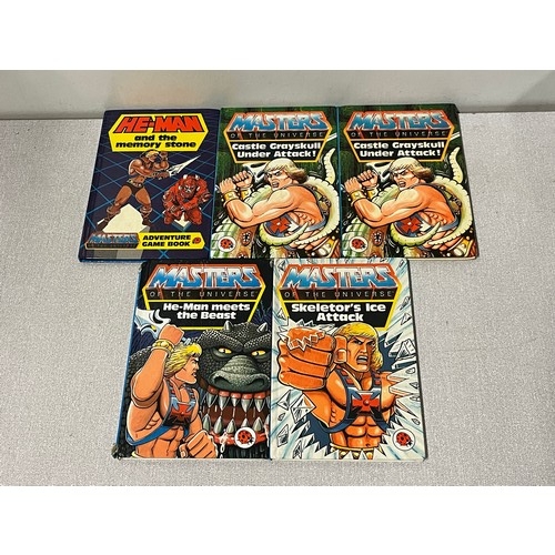 41 - 5 x Ladybird Masters Of The Universe books.