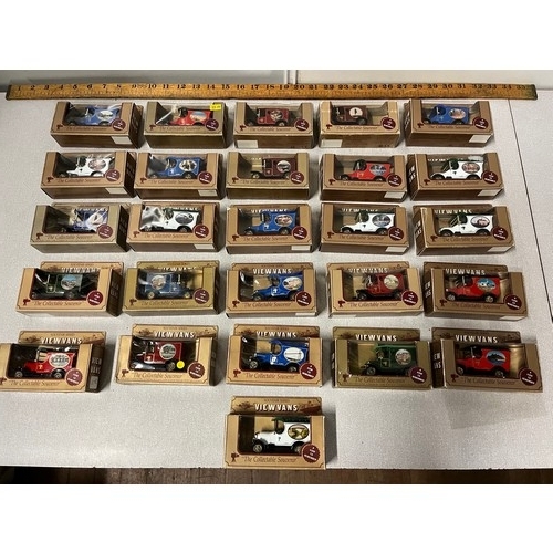 74 - 26 x boxed die cast Viewvans model van.