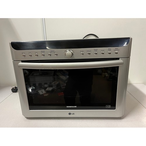 114 - LG SolarDOM microwave/grill and oven.