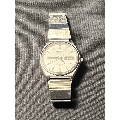 47 - Vintage 1970's/80's Seiko 6309-8300 automatic wrist watch.