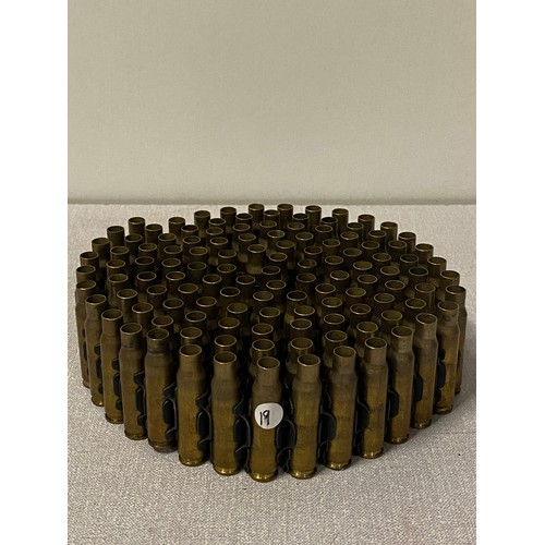 65 - Brass bullet shell belt.