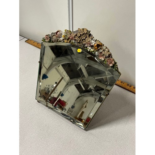 172 - Vintage Barbola mirror.
30cm x 28cm