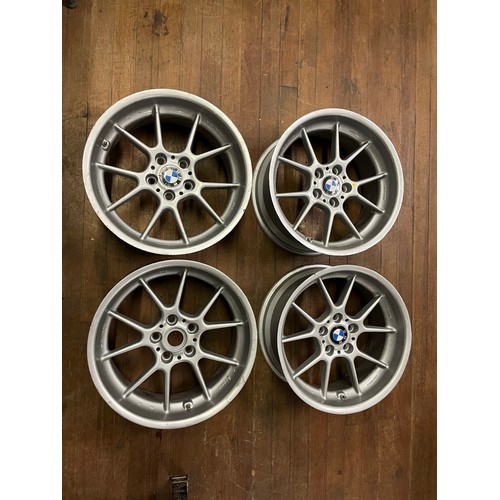 41 - set of 4 bmw alloy wheels
19