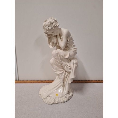 15 - Past Times Mucha Art Nouveau style statue.
42cm h