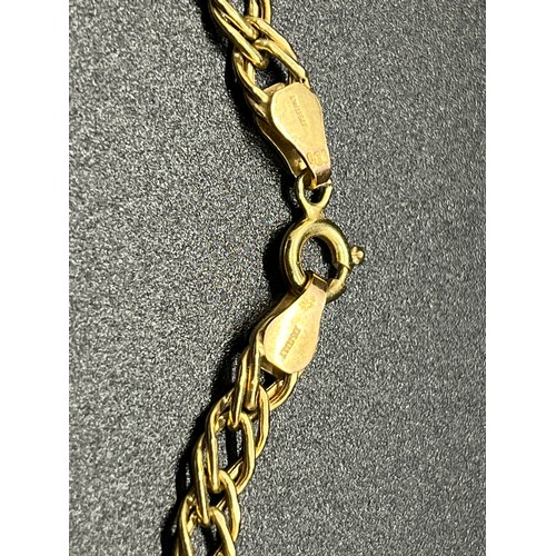 100C - 9ct gold bracelet 
2.19g