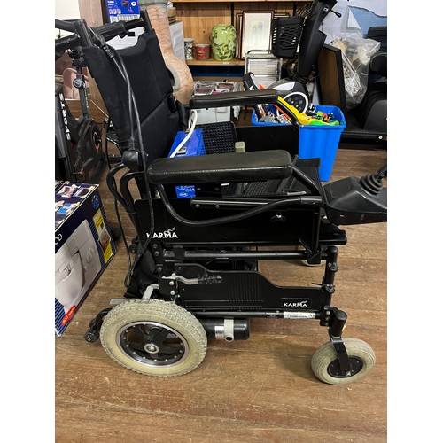 457 - Karma mobility electric wheelchair - untested.