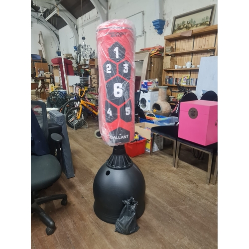 13 - Gallant 5ft.5 freestanding punch bag on stand.