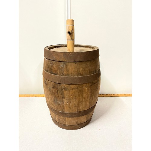 356 - Vintage sherry barrel cask.