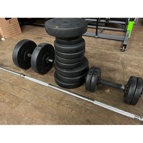 470 - Selection of fitness weights.