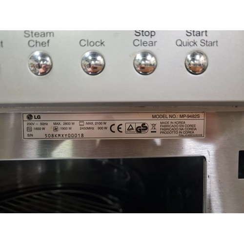 57 - LG SolarDOM microwave/grill and oven.