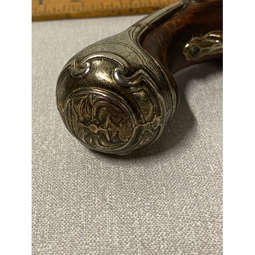 204 - Ornamental antique style wall pistol.