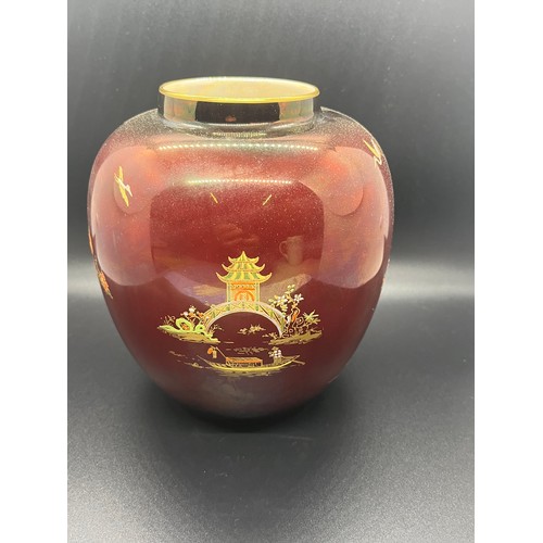 473 - carlton ware rouge royale ginger jar