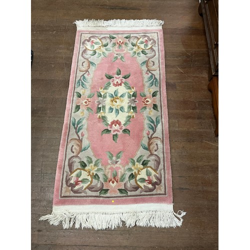 417 - Chinese fringed rug