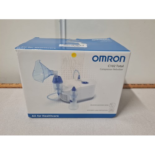 362 - boxed Omron nebulizer.