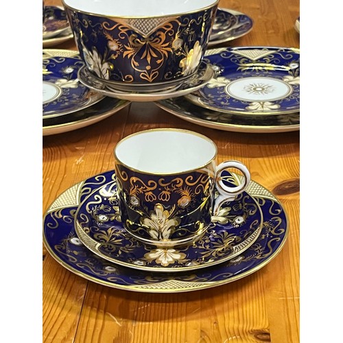 110 - 36 piece ceramic tea set possibly Staffordshire?