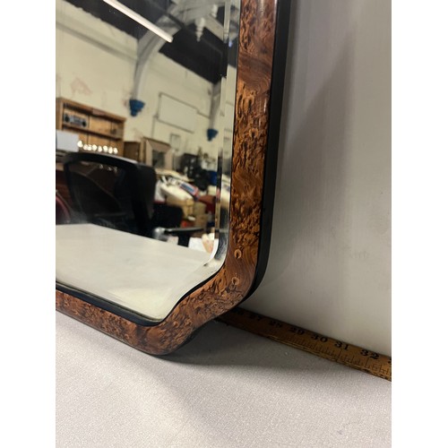 115 - Ornate framed vintage mirror.