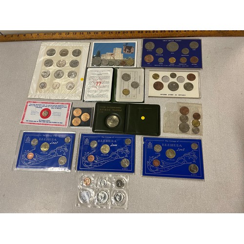 215 - Collection of British & foreign coins.