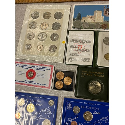 215 - Collection of British & foreign coins.