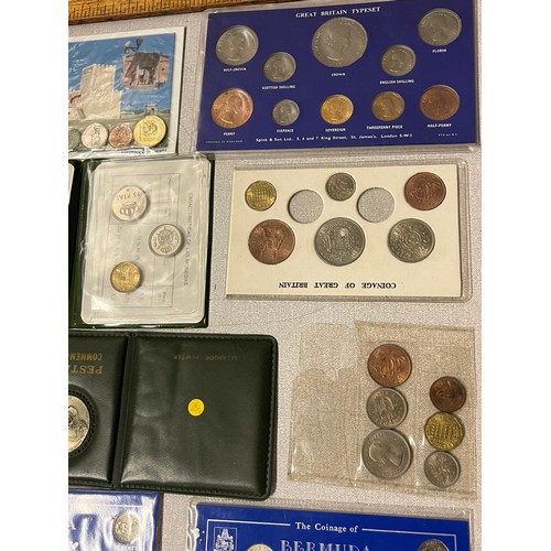 215 - Collection of British & foreign coins.