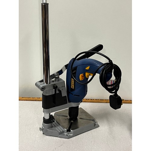 382 - Powercraft drill on stand