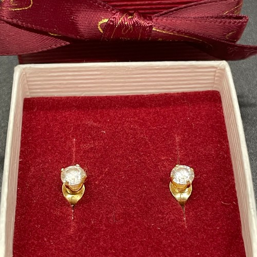 49B - 9 ct earrings